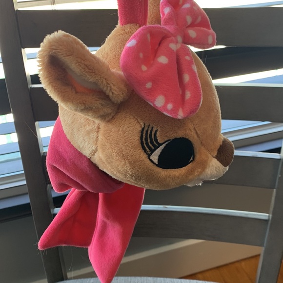 Rudolph the Red Nosed Reindeer Clarice hanging plush head - Picture 2 of 6